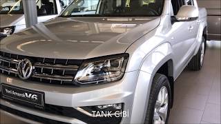 Yeni̇ Volkswagen Amarok 4X4 V6 Tdi Tüm Detaylarıyla İnceledik