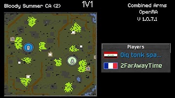 101# - Base push - 2 - 26/7/2025 - 1v1 - Combined Arms V1.0.7.1 (OpenRA)