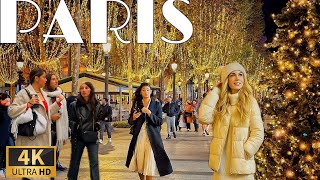 [🇫🇷Paris France 4K 60FPS Walking Tour] 2025 🎄Christmas comes early Part 1🎄02/Novzmber/2025
