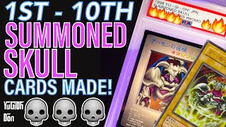 ?? 1st-10th SUMMONED SKULL Yu-Gi-Oh RELEASES 1998 SS PSA Reveal Dates + Set Names + Pictures