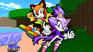 Sonic Robo Blast 2 v2.2.13: Tortured Planet - #1 Sunshine Atoll & Eruption Conduit (ft. RushChars) @skg8657