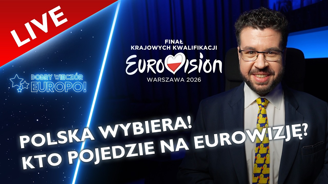 Eurowizja 2026: finał polskich preselekcji już dziś! | Moje opinie i komentarz przed koncertem