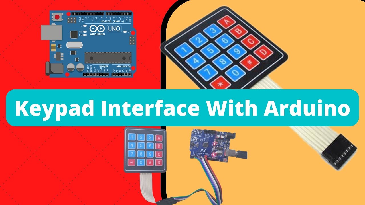keypad interface with Arduino - YouTube