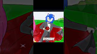 SONAMY BROKEN LOVE HEART! ๐ฅบโ ๏ธ #aura #sonic #viral #edit #nobatidao