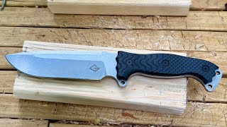 Budget Blade Monday- GTKii gtk9 DC53 test #knifetest #knifestuffwedo #budgetknives #campknife 
