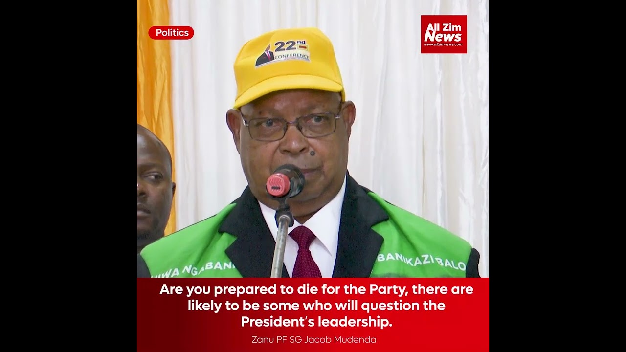 Are we prepared to die for the PARTY and to defend the President's LEADERSHIP