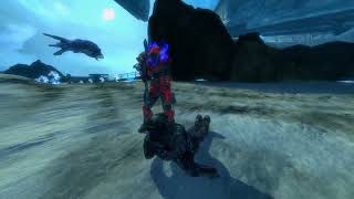 If you turn a Spartan into a Warthog, you can take the knife and Holster away // Halo MCC