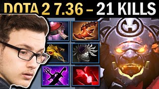 Axe Gameplay Miracle with 23 Kills and 1192 XPM - Dota 2 7.36