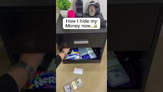 How I hide money now…😮‍💨 #hidden #money #storagesolutions