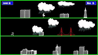 City Jumper Flash Game Playthrough screenshot 5