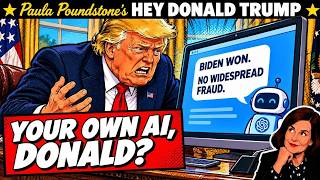 Full Your Own AI Says Biden Won, Donald | Paula Poundstone News