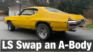 How to LS swap 6872 Chevelle | GTO | Lemans | Cutlass | Skylark ABody CHEAP  With Part Numbers!