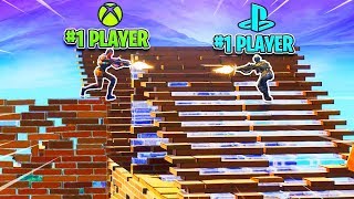 #1 XBOX Player vs. #1 PS4 Player! Best Fortnite Console Players 1v1! (PS4 vs XBOX)