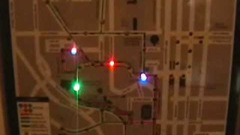 WaitLess Bus Tracking System @ Ga Tech - Demonstration Showing, Current Draw & Bus Locations