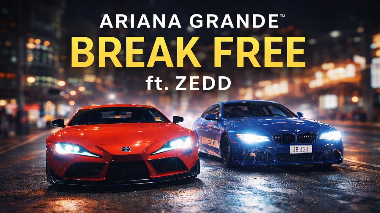 Ariana Grande – Break Free ft. Zedd | Luxury Car Music Video