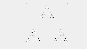 Fractal Generating Random Walk: Alternating Two Divisors