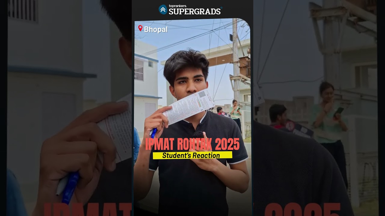 IPMAT Rohtak 2025 Exam Reaction 😱 | Difficulty, Attempts & Cutoff Explained 🎯 | 