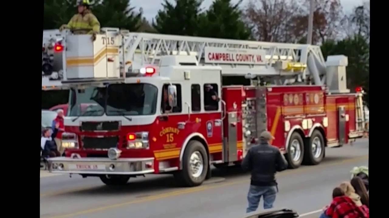Rustburg Virginia Christmas Parade 20016 YouTube