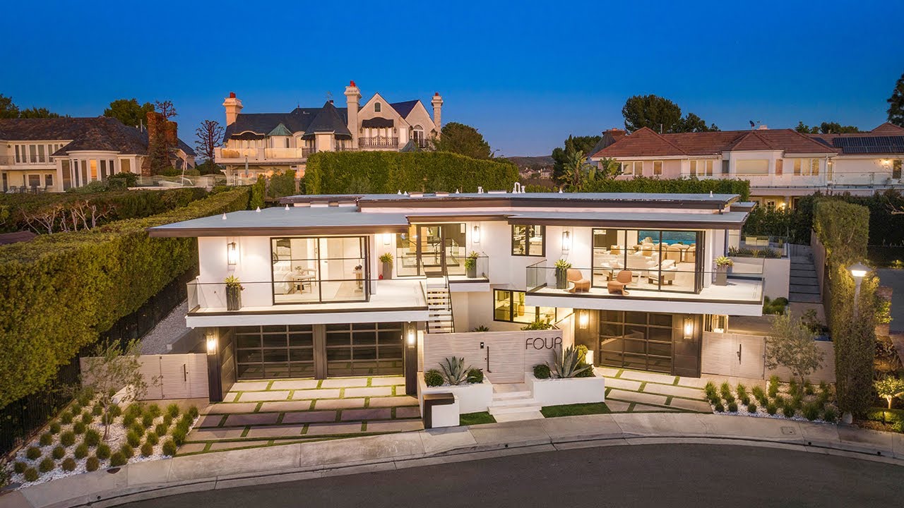 Luxury House Tour | Modern Estate | Ocean View Home | Newport Beach ...
