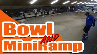 Bowl and Miniramp Skating at BaySixty6 Skatepark London UK 29th May 2019