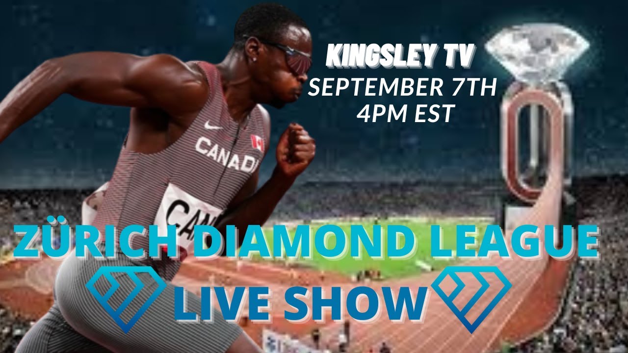 Zurich Diamond League Final + KingsleyTV LIVE 🚨 GIVEAWAY 🚨 #kingsleytv 