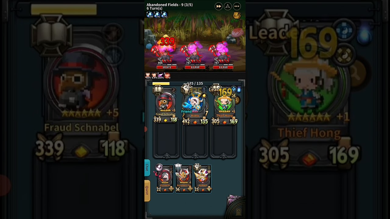 Triple Fantasy - Abandoned Fields (Hard) - Poison Lisa Build