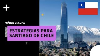 Analizando el clima de Santiago de Chile 🇨🇱 Estrategias de viento y sol (Arquitectura bioclimática) screenshot 1