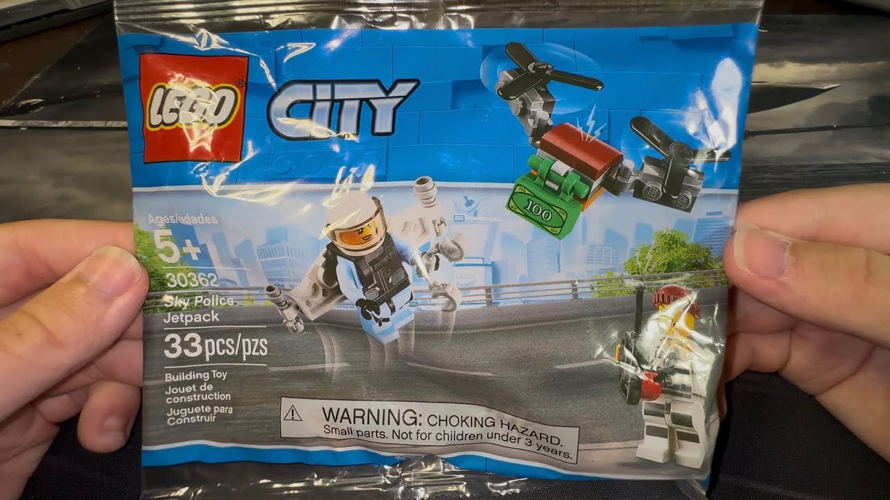 30362 Sky Police Jetpack | Lego City (Real-Time Build)