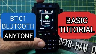 ANYTONE BT-01 Bluetooth Mic - Essential Tutorial