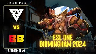 Tundra Esports проти BetBoom Team | Гра 1 | ESL One Birmingham 2024 - Playoffs