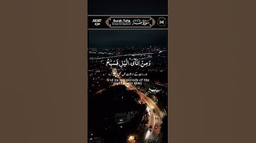 Surah taha - سورة طه. #اكسبلور #القزابري #quranchapter #duet #quranverse #دويتو #المصحف #quran