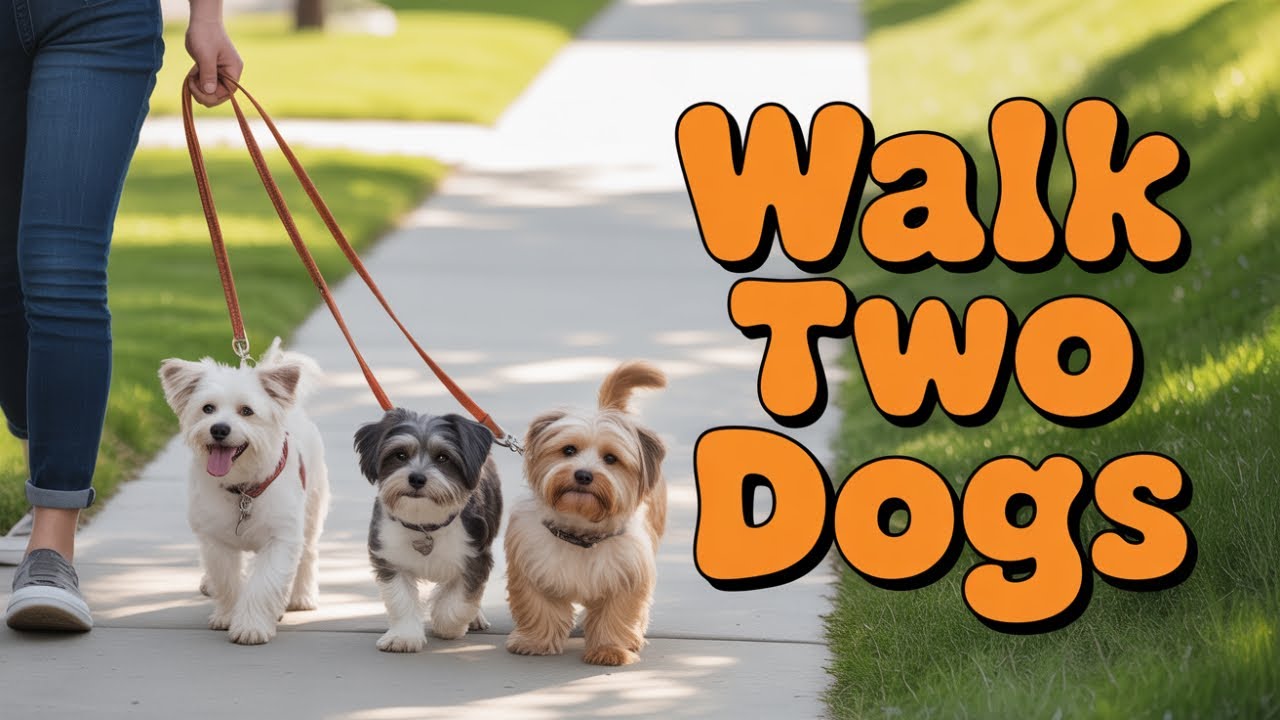 Может ли этот поводок действительно выгуливать двух собак без запутываний?