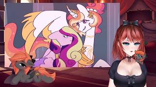 Voice Actress Vtuber Scarlet (Awkwardly) Reacts to Amore Cristallo Episode 1 #mlp #reaction #vtuber