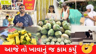 Aje To Khavanu J Kaam Karyu Family Vlog