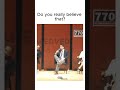 Do you really believe that? @BenShapiro #shorts