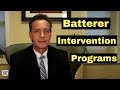 This video explains strategies for using a batterer intervention program when defending domestic violence cases.