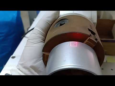    حفر الفيبر ليزر علي الاجسام المستديرة