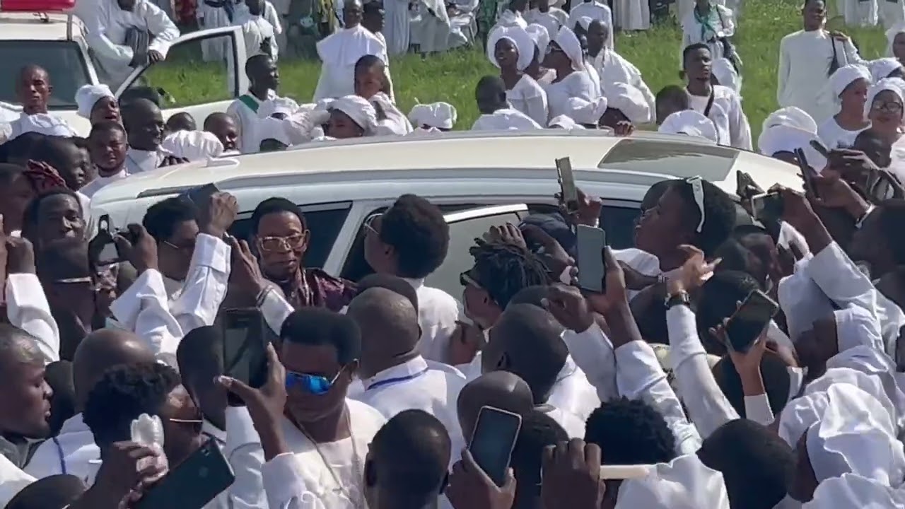 Pastor Emmanuel Oshoffa dances to Mega 99’s music at 2023 CCC Family Day.