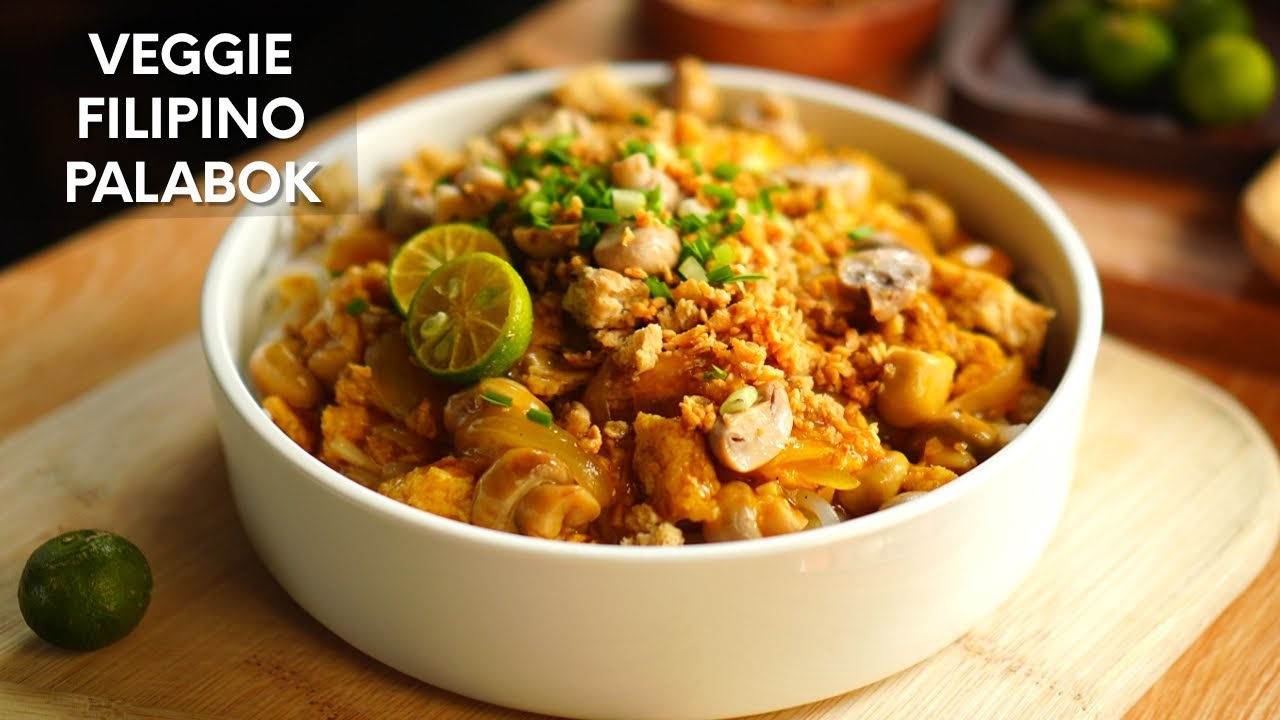 Veggie Palabok Recipe | Filipino Noodle Dish