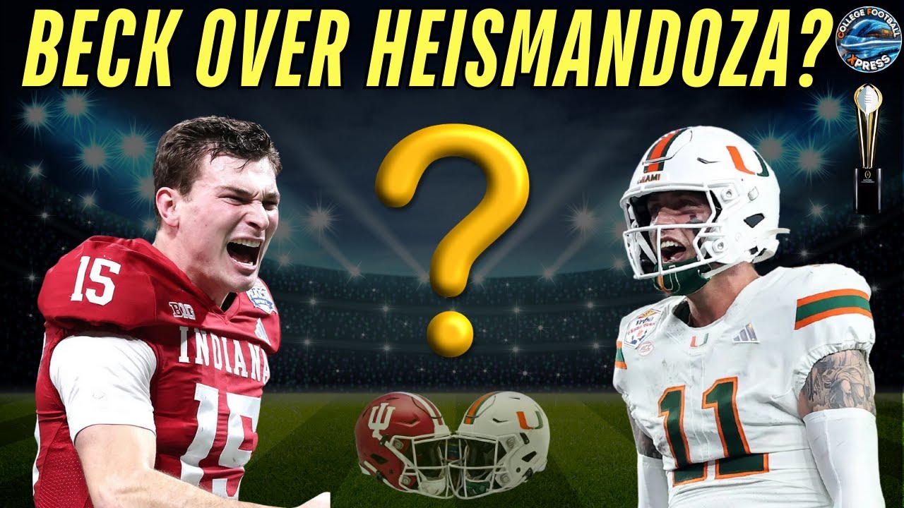 Choosing Carson Beck over Heisman Winner Fernando Mendoza? 😲 | CFP National Championship