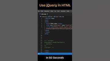 Add jQuery to Your Website in 1 Minute #jquery