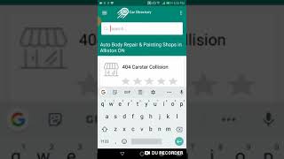 Car Directory android application screenshot 5