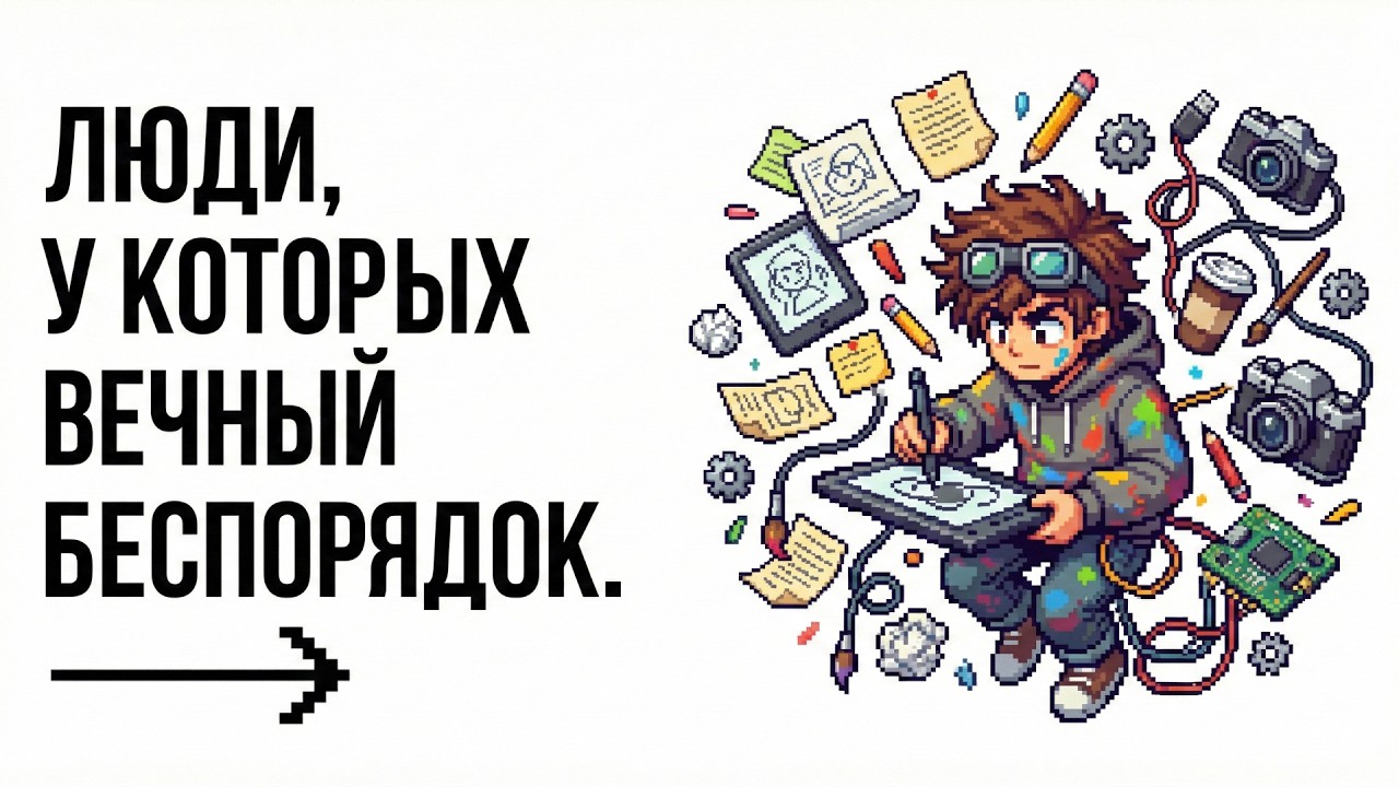 Психология людей, у которых вечный бардак