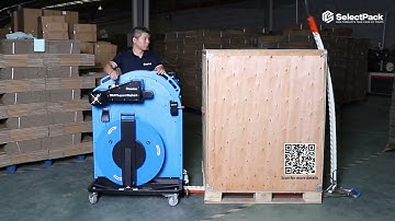 Mobile Pallet Strapping Machine DEMO | SelectSupport/Elephant | SelectPack | Ergo Strapping Machine