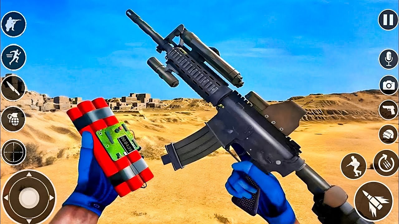 Commando Strike War Army Games - Android Gameplay