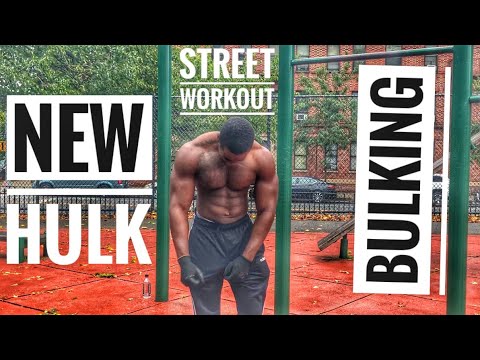 CRAZY HULK BULK CALISTHENICS | STREET WORKOUT | - YouTube