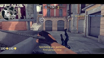 Critical Ops- pro_gamer21 fire rate knife hack. Part-1.