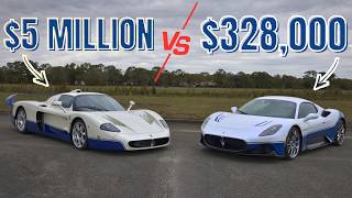 Maserati MC12 vs MC20 Icona Make History Meeting For The Firs Time