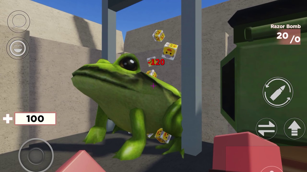 How to froggy skin in Arsenal - YouTube