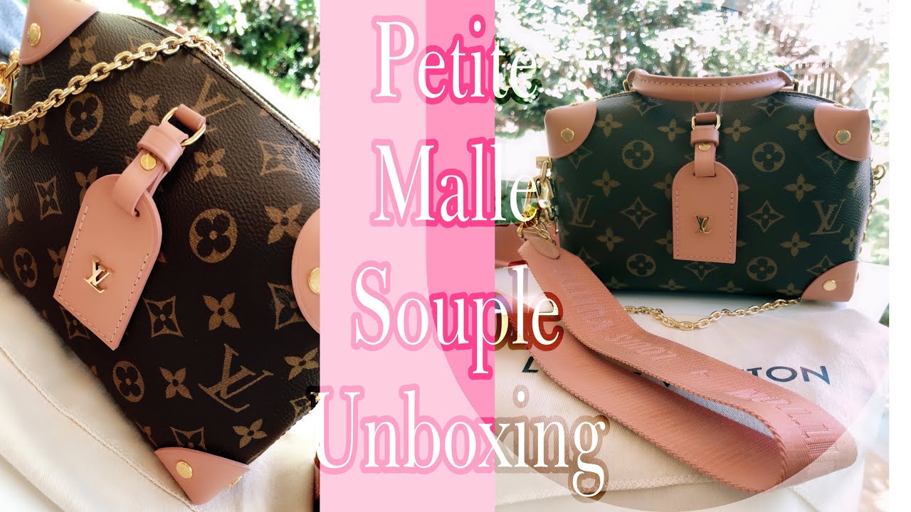 Happy Wednesday ☀️The LV Petite Malle Souple 💫 Unboxing Video Complete!💫  Still not sure how to feel about this one handle 🤔 What do you…